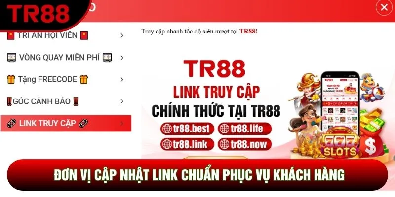 Đơn vị cập nhật link chuẩn phục vụ khách hàng Đơn vị cập nhật link chuẩn phục vụ khách hàng