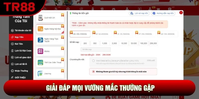 Giải đáp mọi vướng mắc thường gặp Giải đáp mọi vướng mắc thường gặp
