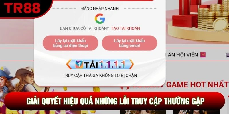 Giải quyết hiệu quả những lỗi truy cập thường gặp Giải quyết hiệu quả những lỗi truy cập thường gặp