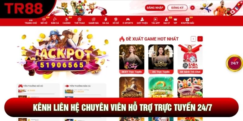 Kênh liên hệ chuyên viên hỗ trợ trực tuyến 24/7 Kênh liên hệ chuyên viên hỗ trợ trực tuyến 24/7