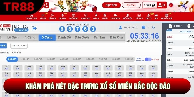 Khám phá nét đặc trưng xổ số miền Bắc độc đáo Khám phá nét đặc trưng xổ số miền Bắc độc đáo