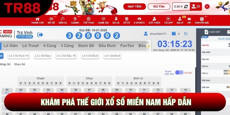 Khám phá thế giới xổ số miền Nam hấp dẫn