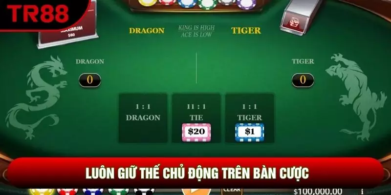 Luôn giữ thế chủ động trên bàn cược