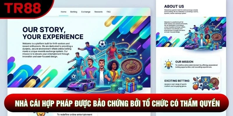 Nhà cái hợp pháp được bảo chứng bởi tổ chức có thẩm quyền Nhà cái hợp pháp được bảo chứng bởi tổ chức có thẩm quyền