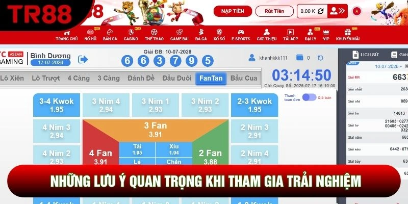 Những lưu ý quan trọng khi tham gia trải nghiệm