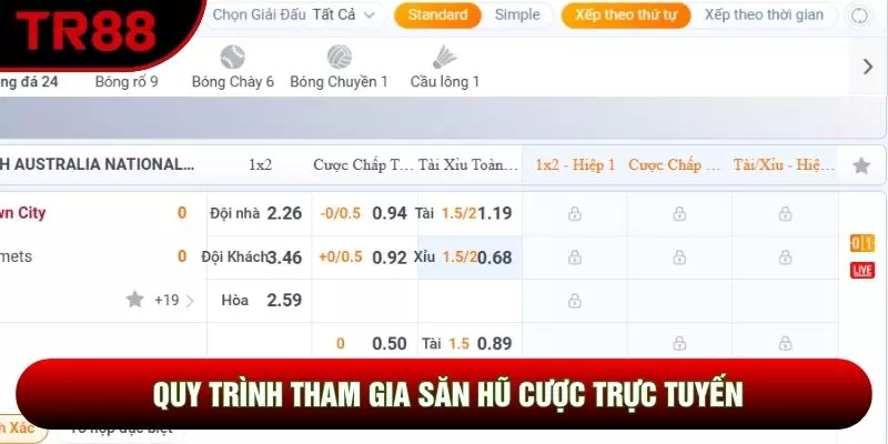 Quy trình tham gia săn hũ cược trực tuyến Quy trình tham gia săn hũ cược trực tuyến